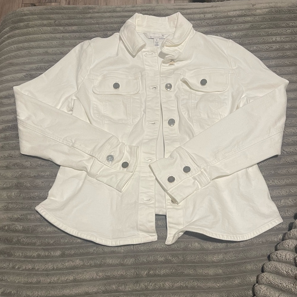 White House Black Market Ivory Jacket